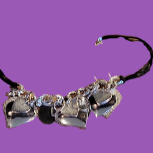 NECKLACE Of Silver Hearts